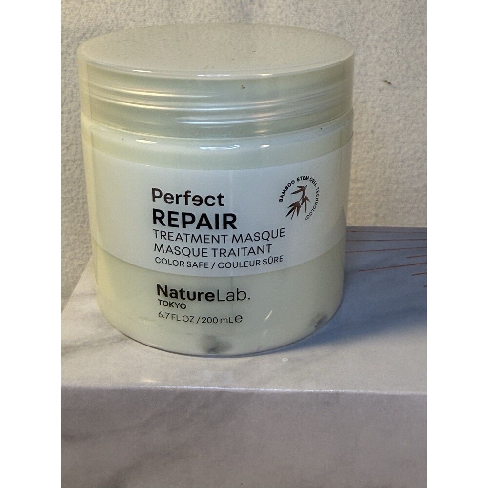 NatureLab Perfect Repair Treatment Masque 6.7 fl oz Color Safe Bamboo Keratin
